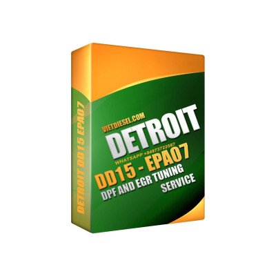 Detroit DD15 EPA07 DPF Delete