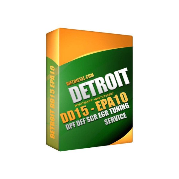 Detroit DD15 EPA10 DPF Delete by TeamViewer