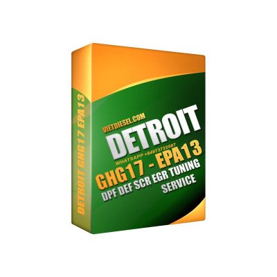 Detroit GHG17 EPA13 DPF EGR Delete
