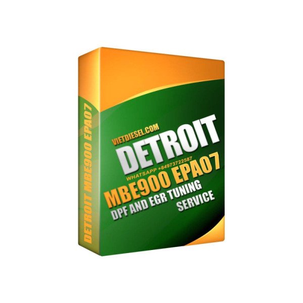 Detroit MBE900 EPA07 DPF Delete by TeamViewer