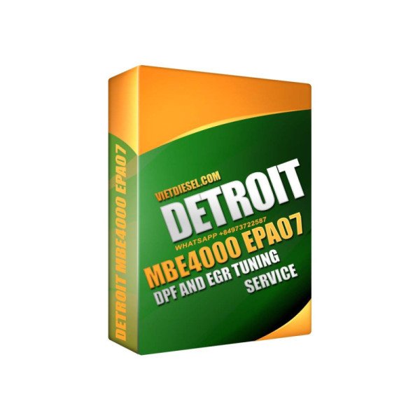 Detroit MBE4000 EPA07 DPF Delete by TeamViewer