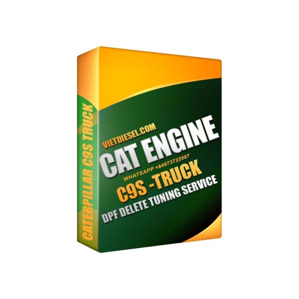 CATERPILLAR C9S DPF Delete By TeamViewer