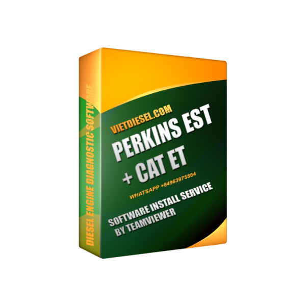 CAT + PERKIN 2024 Install Service by TeamViewer